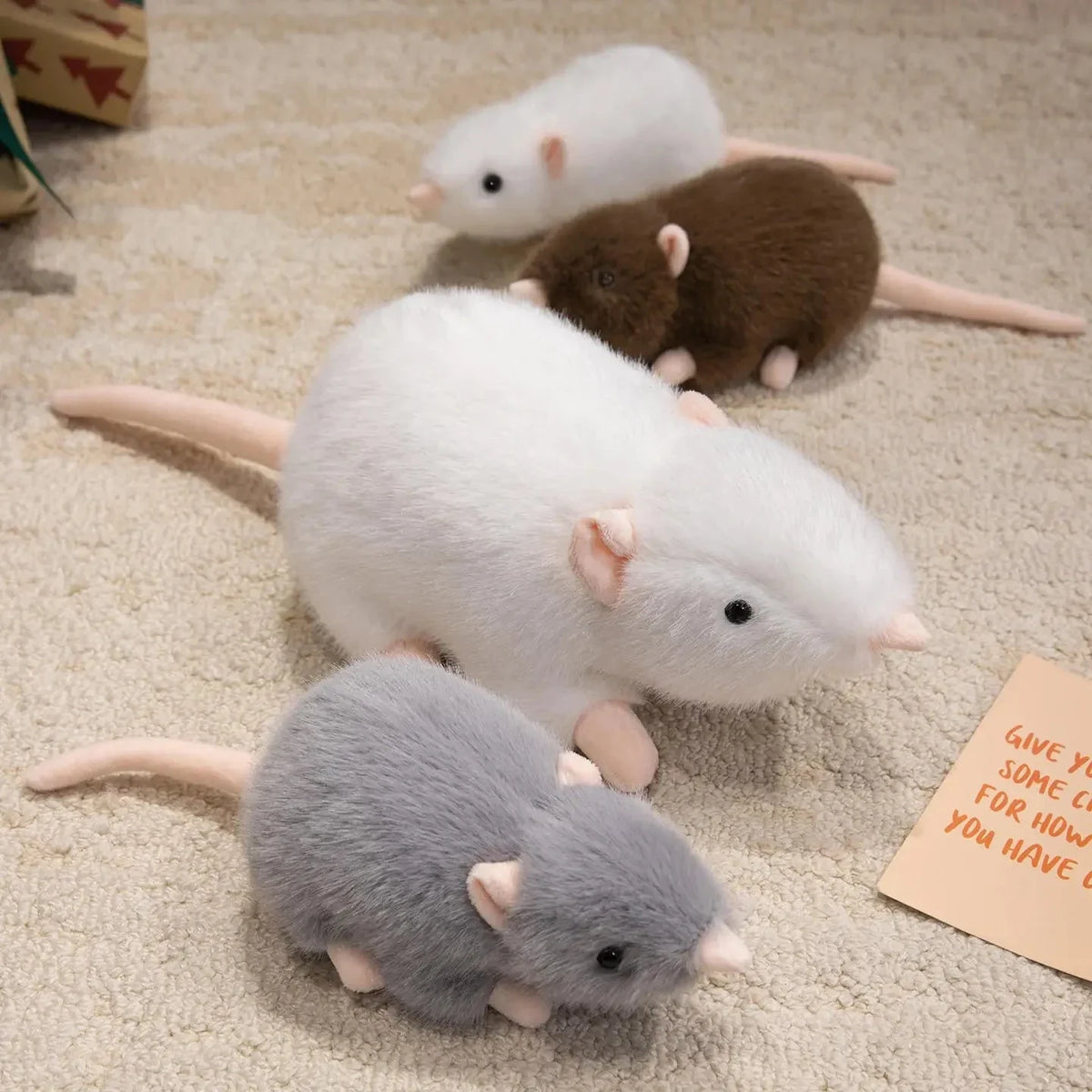 Cheesingtons the Lovable Mouse Plushie Family — image 8