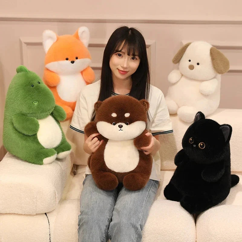 Chonky Fuzzy Animal Plush Friends — image 3