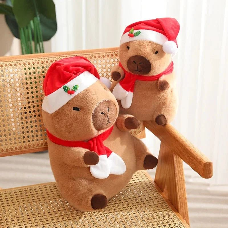 Christmas New Year Baby Capybara Plushies — image 15