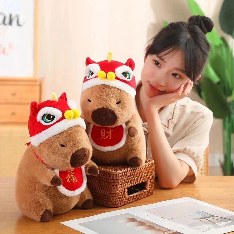 Christmas New Year Baby Capybara Plushies — image 16