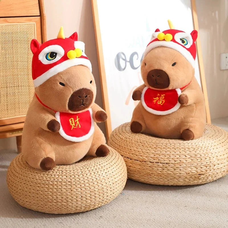 Christmas New Year Baby Capybara Plushies — image 14