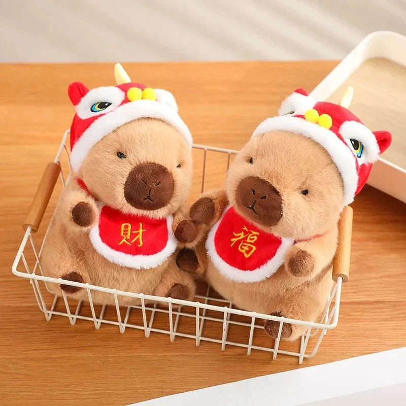 Christmas New Year Baby Capybara Plushies — image 12