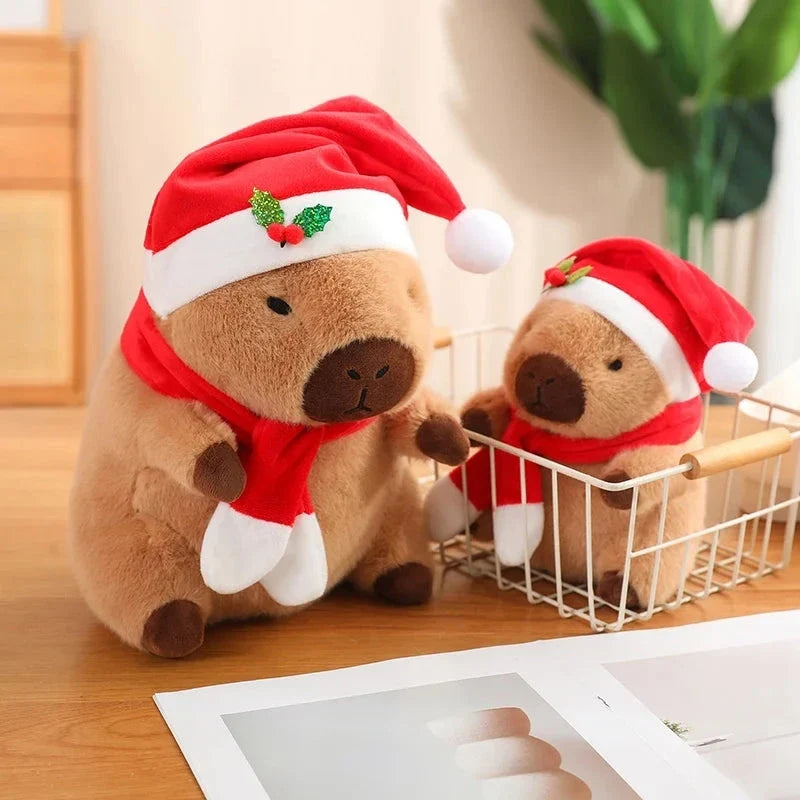 Christmas New Year Baby Capybara Plushies — image 11