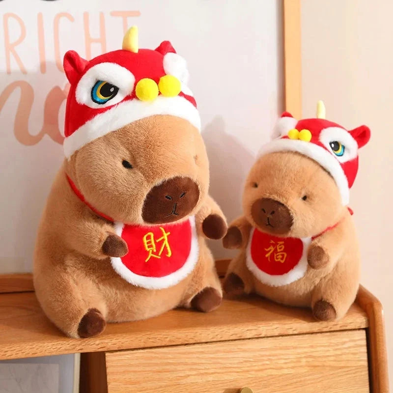 Christmas New Year Baby Capybara Plushies — image 5