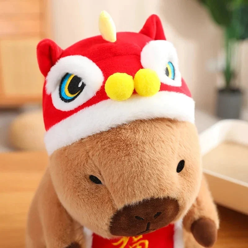 Christmas New Year Baby Capybara Plushies — image 2