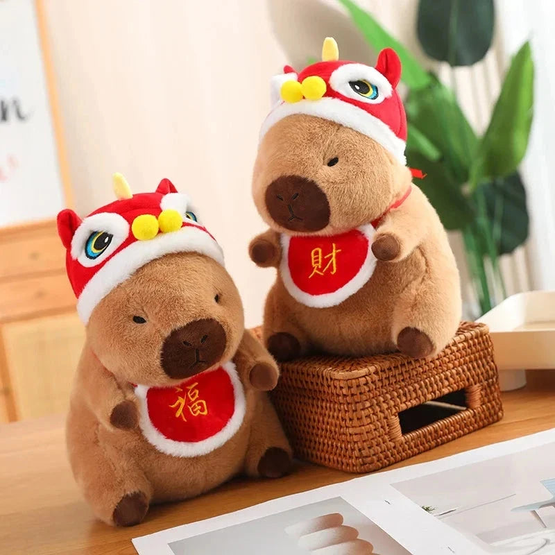 Christmas New Year Baby Capybara Plushies — image 10