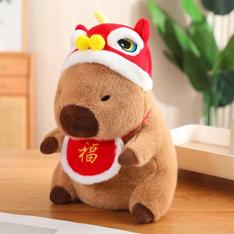 Christmas New Year Baby Capybara Plushies — image 7