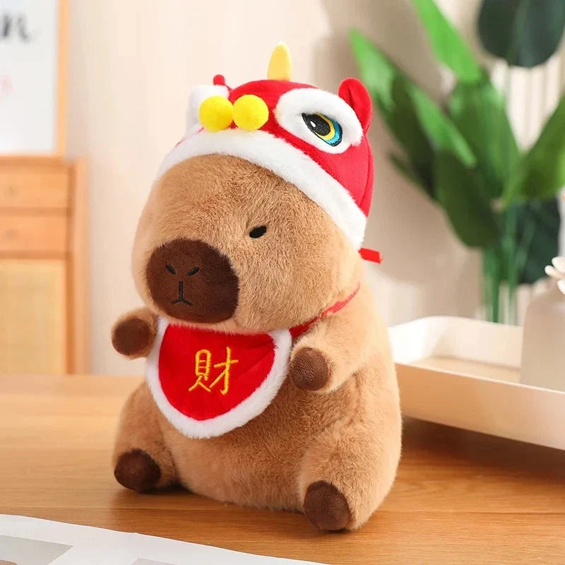 Christmas New Year Baby Capybara Plushies — image 8