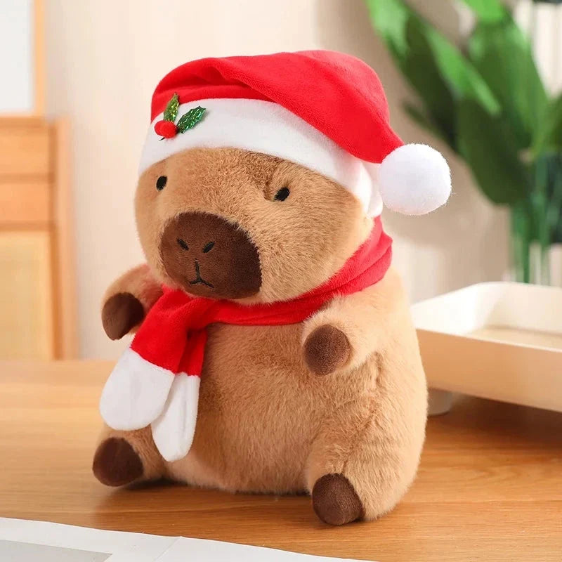 Christmas New Year Baby Capybara Plushies — image 3