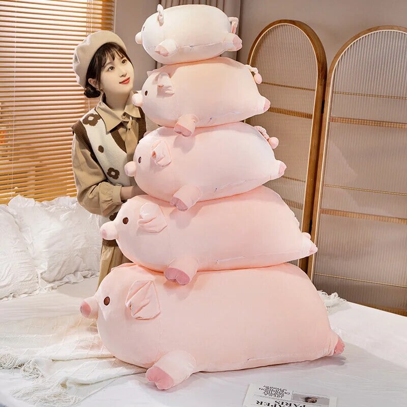 Chubby Chonky Pink Piggy Plushies | NEW — image 6