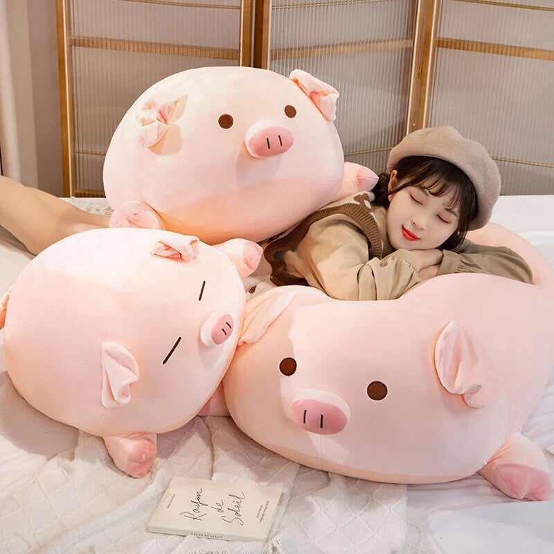 Chubby Chonky Pink Piggy Plushies | NEW — image 2
