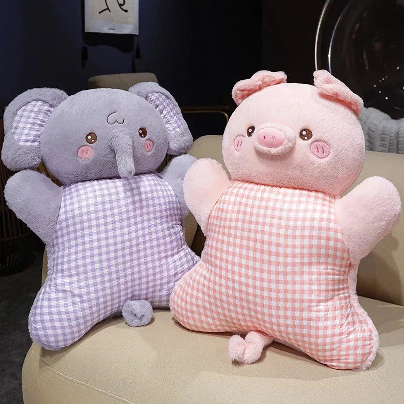 Cozy Pastel Animal Cuddle Cushions — image 5