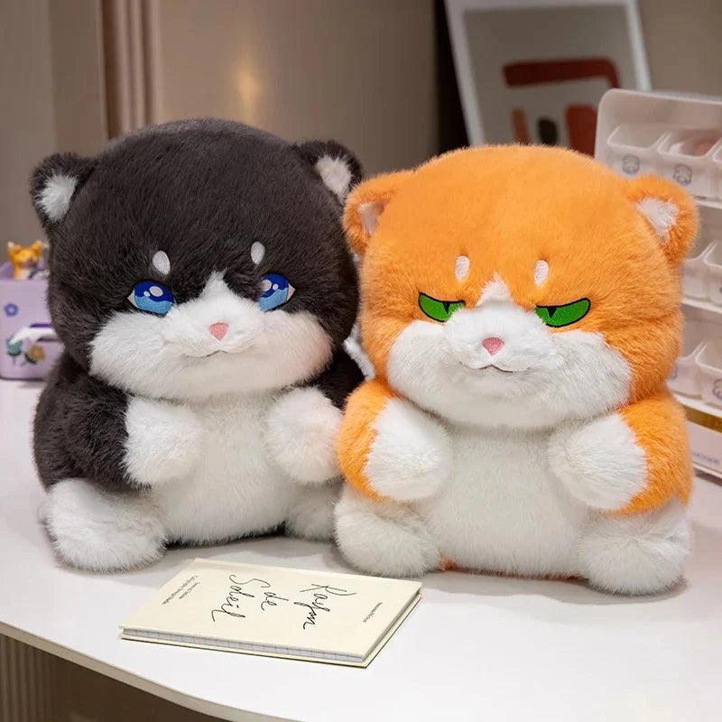 Cute Chubby Gray Ginger Cat Plushies — image 5