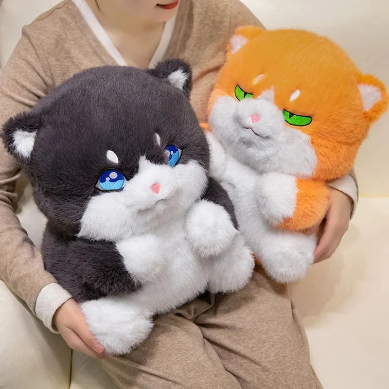 Cute Chubby Gray Ginger Cat Plushies — image 8