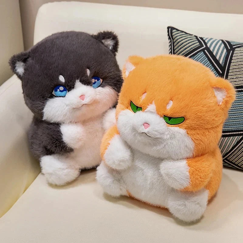 Cute Chubby Gray Ginger Cat Plushies — image 6