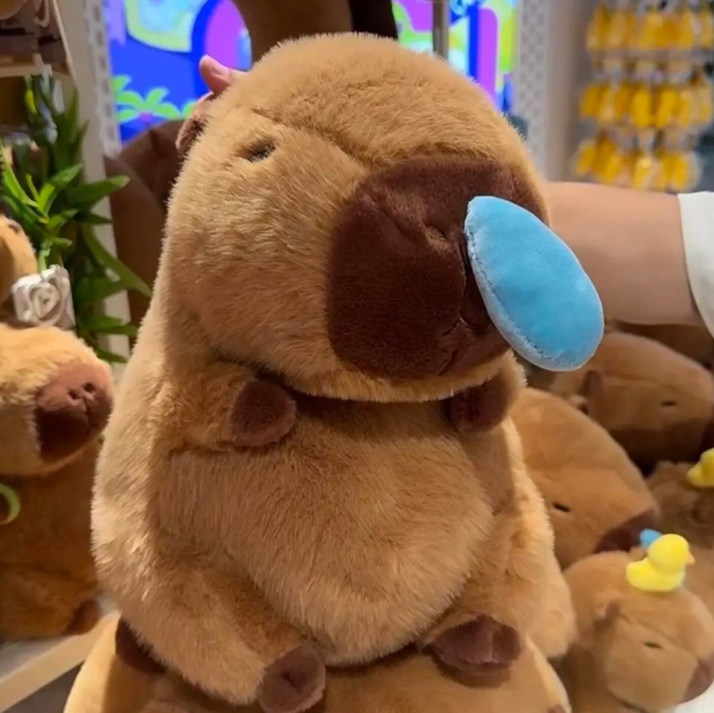 Cute Snotty Capybara Runny Nose Plushie — image 4