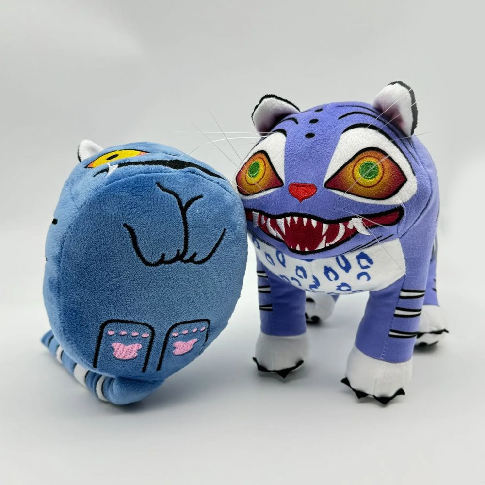 Demon Hunter Blue Tiger & Crow Plushies — image 6