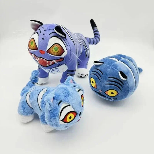 Demon Hunter Blue Tiger & Crow Plushies — image 1