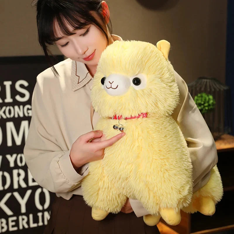 Fluffy Alpaca Llama Plushies with Bell — image 12
