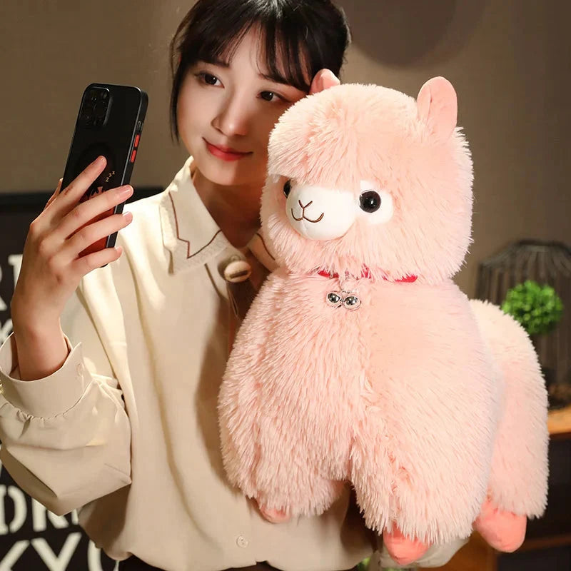 Fluffy Alpaca Llama Plushies with Bell — image 14
