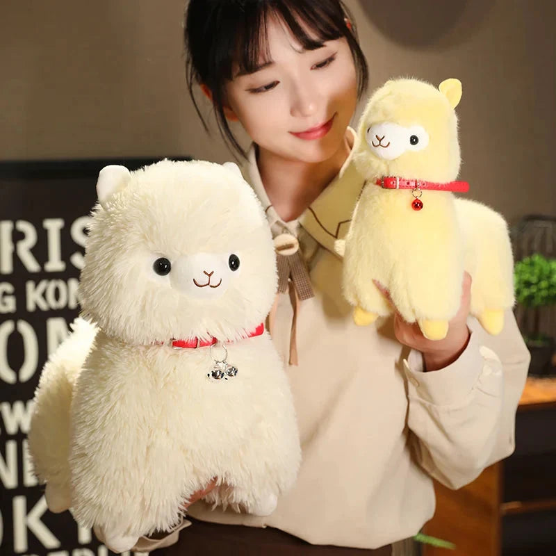 Fluffy Alpaca Llama Plushies with Bell — image 13