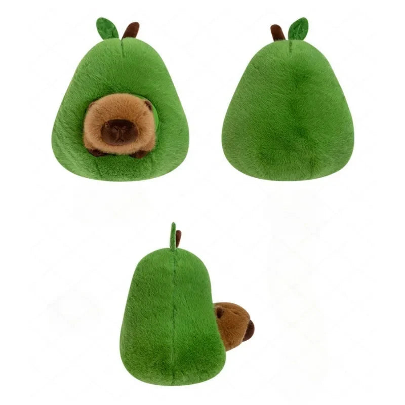 Fluffy Avocado Capybara Plushie — image 11