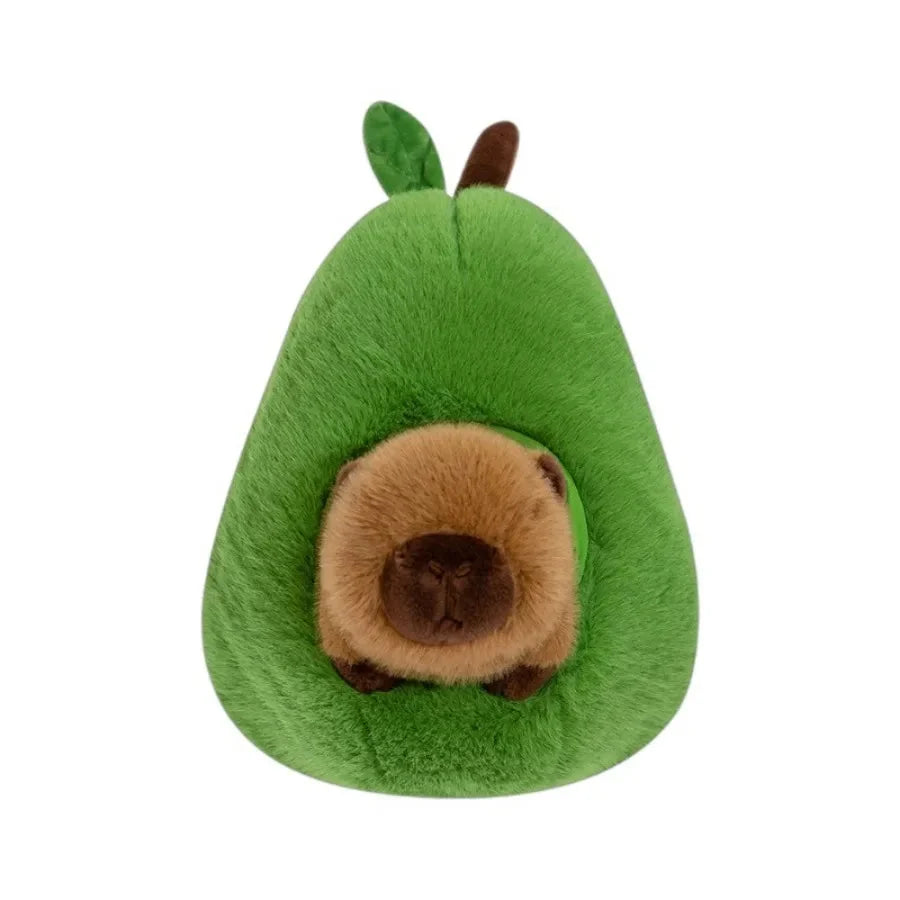 Fluffy Avocado Capybara Plushie — image 10
