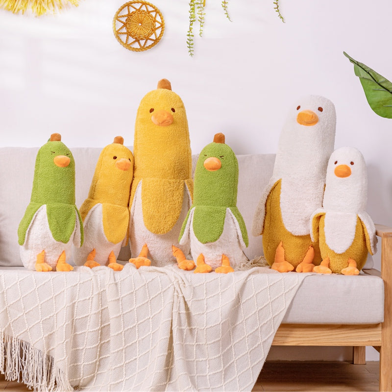 Fluffy Banana Duck Crew Plushies — image 2