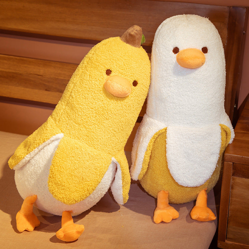 Fluffy Banana Duck Crew Plushies — image 1