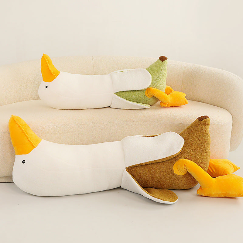 Fluffy Banana Duck Plushie — image 14