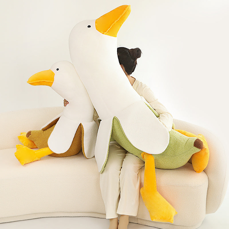 Fluffy Banana Duck Plushie — image 3