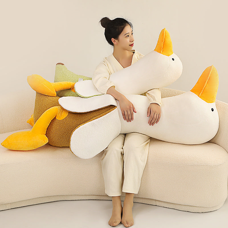 Fluffy Banana Duck Plushie — image 6