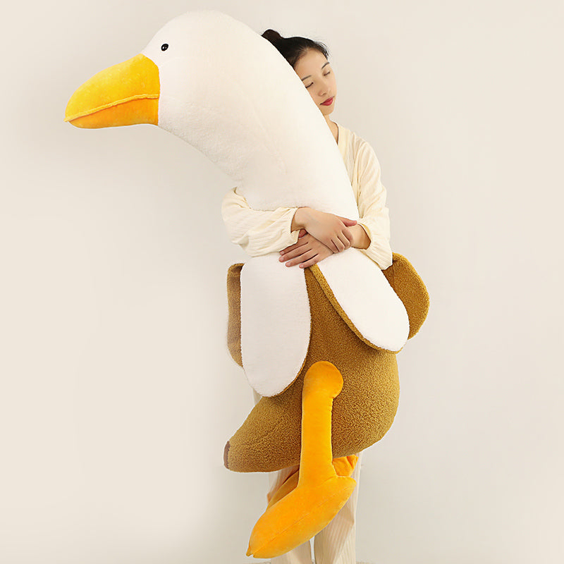 Fluffy Banana Duck Plushie — image 9