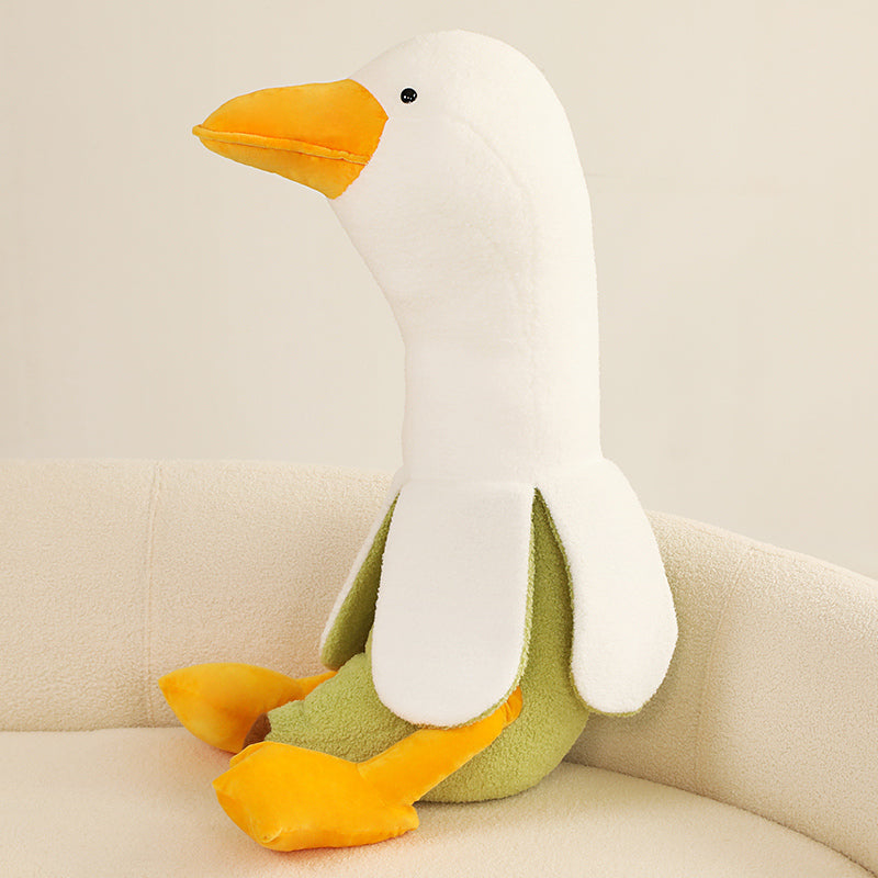 Fluffy Banana Duck Plushie — image 1