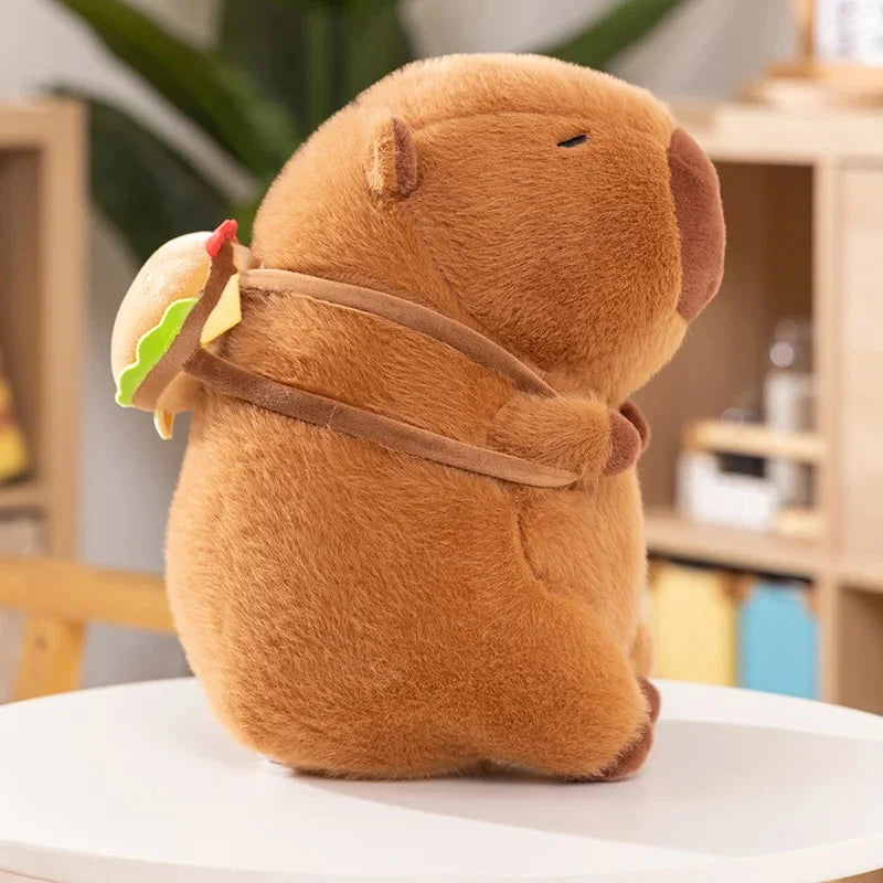 Fluffy Capybara Burger Bag Plushies — image 15