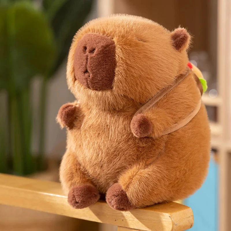 Fluffy Capybara Burger Bag Plushies — image 12