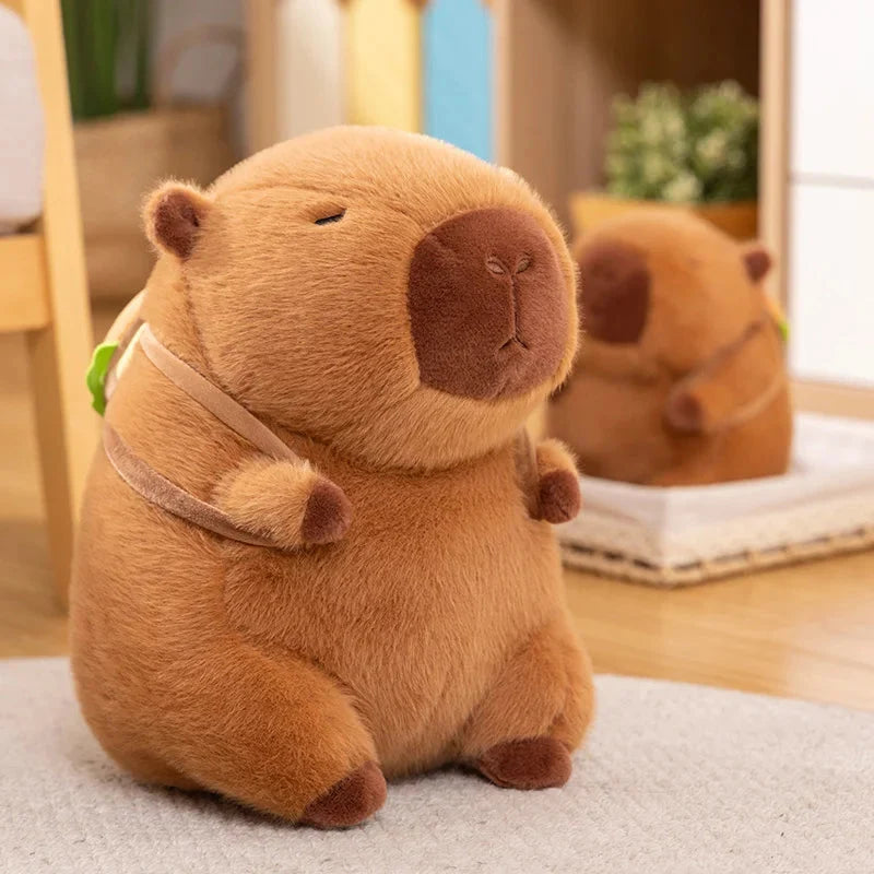 Fluffy Capybara Burger Bag Plushies — image 7