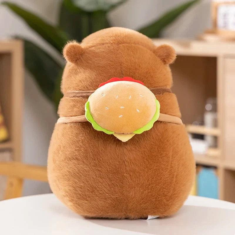 Fluffy Capybara Burger Bag Plushies — image 5