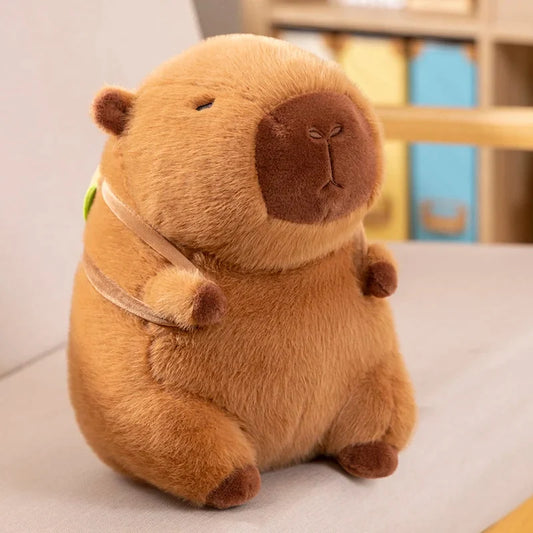 Fluffy Capybara Burger Bag Plushies — image 1