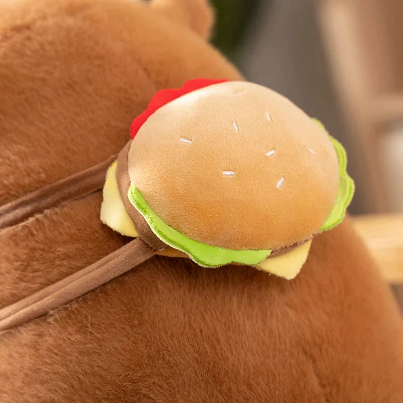 Fluffy Capybara Burger Bag Plushies — image 10