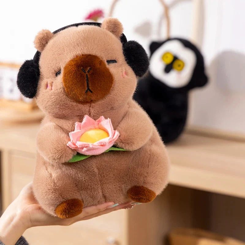 Fluffy Capybara & Monkey Plushie Pals — image 5