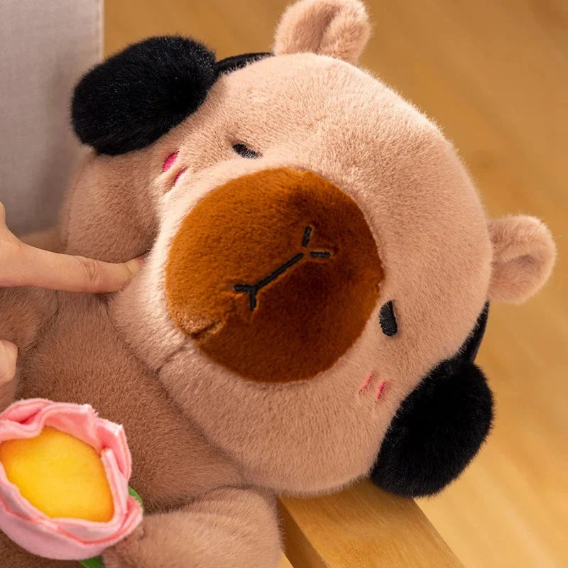 Fluffy Capybara & Monkey Plushie Pals — image 17