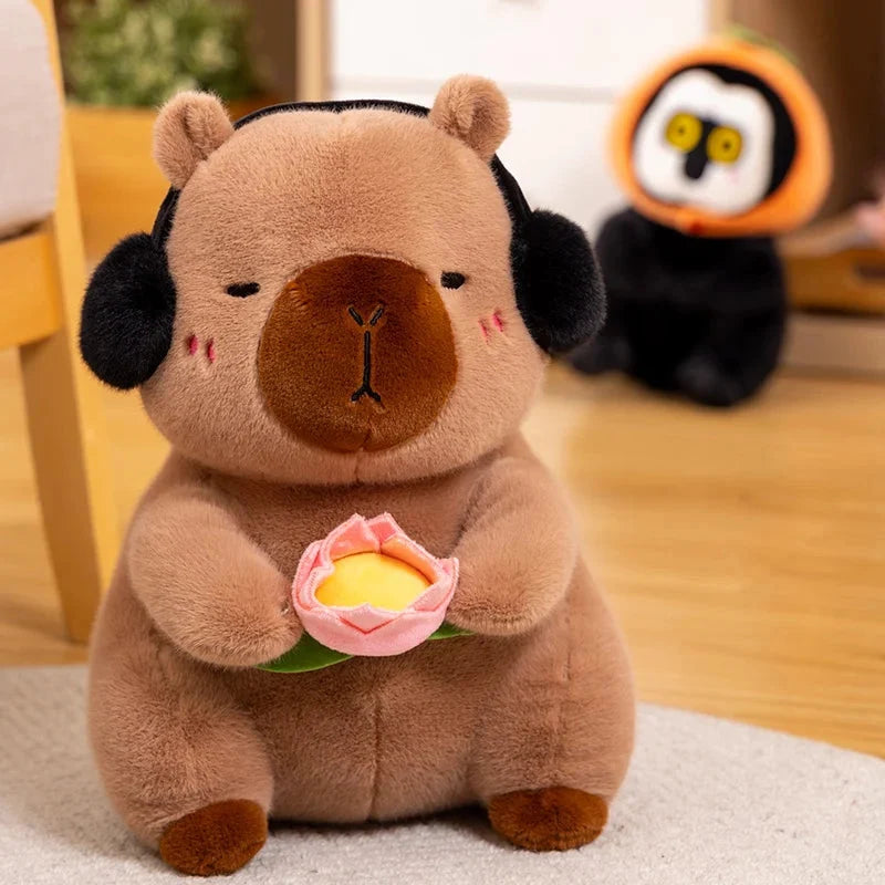 Fluffy Capybara & Monkey Plushie Pals — image 21