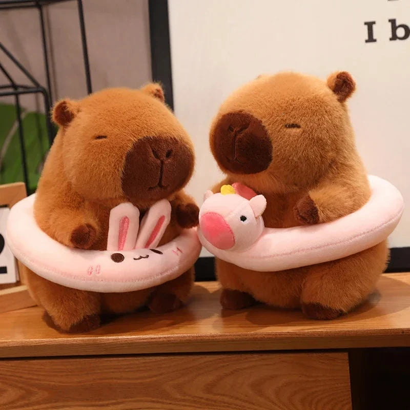 Fluffy Capybara with Float Plushie — image 5