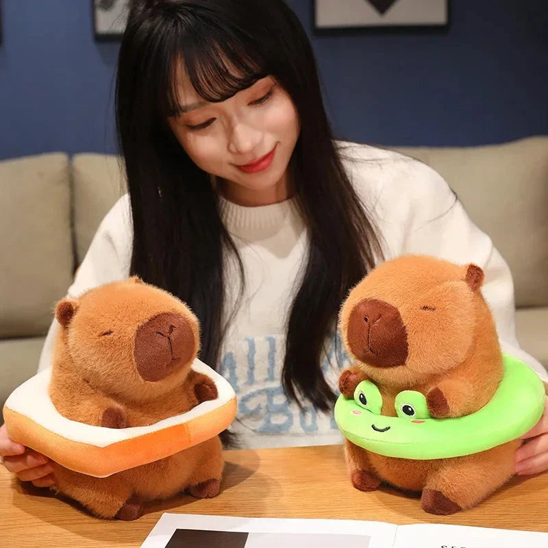 Fluffy Capybara with Float Plushie — image 13