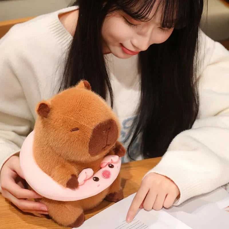 Fluffy Capybara with Float Plushie — image 14