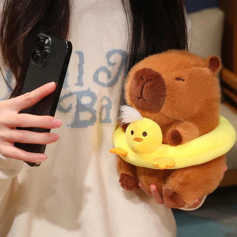 Fluffy Capybara with Float Plushie — image 11
