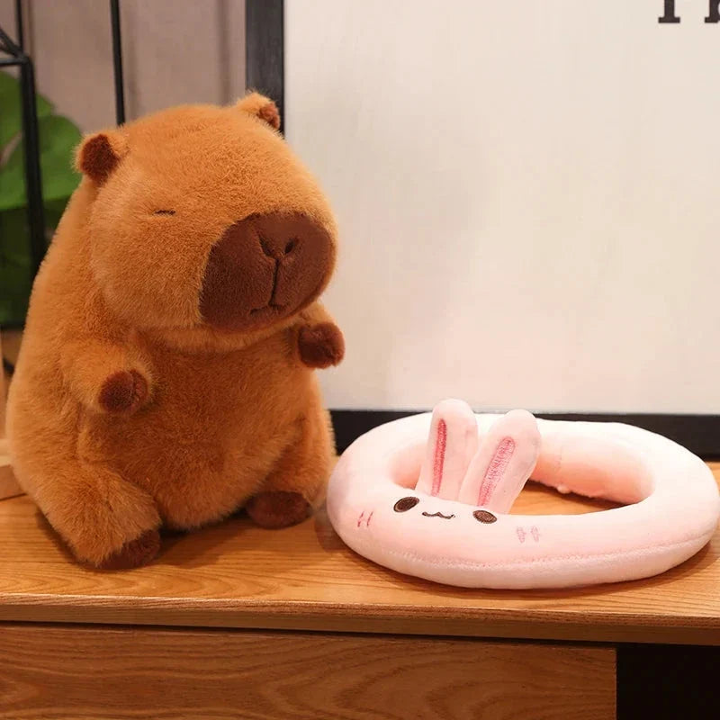 Fluffy Capybara with Float Plushie — image 4