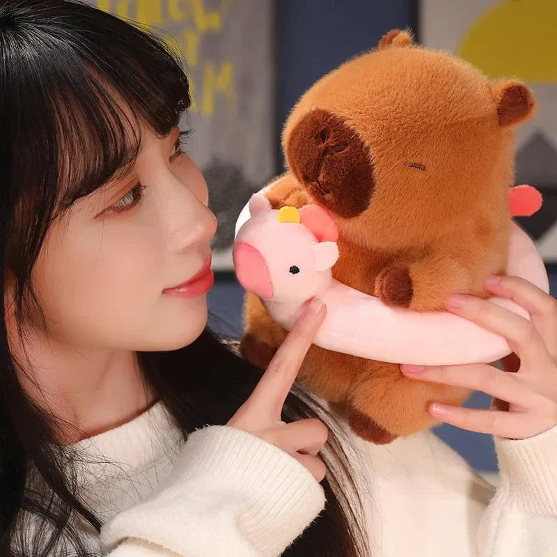 Fluffy Capybara with Float Plushie — image 10