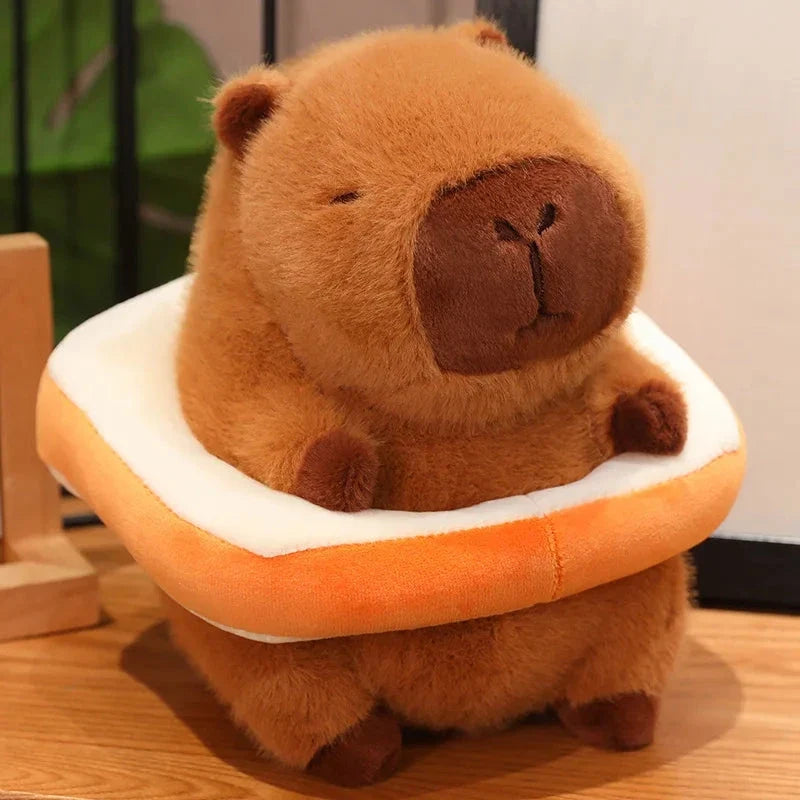 Fluffy Capybara with Float Plushie — image 1